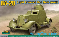 BA-20 light armored car, late prod.