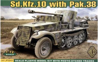 Sd.Kfz 10 with PaK 38
