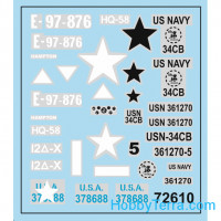 Ace 72610 Kit de modelo de plástico do caminhão militar US G7107 1,5t 4x4 com carroceria de metal