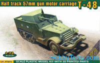 Hall track 57mm gun motor carriage T -48