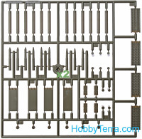 AFV-Club  35107 Ammunition and accessory for Flak 18 / Tiger I