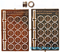 AFV-Club  35107 Ammunition and accessory for Flak 18 / Tiger I