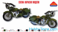 AIM Fan Model  35001 TIZ-AM-600 Soviet motorcycle