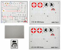 AMG Models  72411 Messerschmitt Bf109D (Swiss AF)