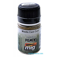 Pigment. Middle east dust