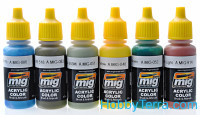 MIG (AMMO)  7125 Smart Set. Ukraine ATO colors