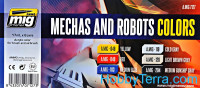 Smart Set. Mechas and robots colors