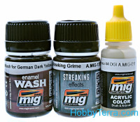 MIG (AMMO)  7412 Weathering Set. German tanks