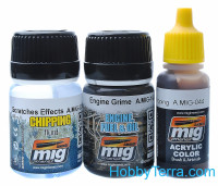 MIG (AMMO)  7428 Weathering Set. Chipping set for Mechas 1