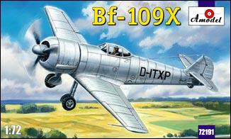 Amodel  72191 Bf-109X German experimental aircraft