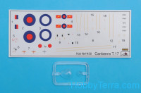 Amodel  1430 E.E.Canberra T.17 aircraft