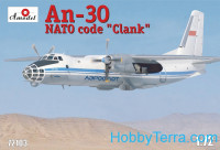 Antonov An-30 'Clank' Soviet aerial cartography aircraft
