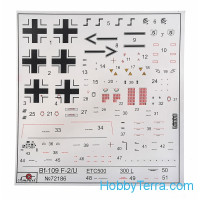 Amodel  72186 Messerschmitt Bf-109F-2/U fighter