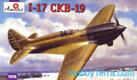 Polikarpov I-17 (CKB-19) Soviet single-seat fighter prototype