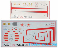 Amodel  7269-01 Yak-50/50-2 sporting aircraft (old Amodel 7269 or 7294)