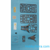 AMP 72021 Kit de modelo de plástico da carroceria de elevação pesada Northrop HL10