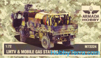 LMTV & Mobile gas station (resin kit & PE set)