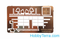 Armada Hobby  W72003 Austrian 6x6 APC Pandur MTGS (Kuwait) (resin kit & PE set)			