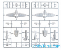 Armory  14102 Polikarpov I-16 type 5/10, Soviet pre-WWII fighter (2 sets in the box)