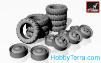 MB G4 off-road pattern wheels, for ICM kit