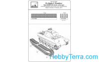 Armory  AC7259a Pz.Kpfw.V Panther tracks (early), universal