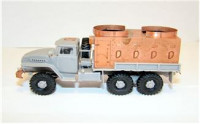 Armory  PE 7210 Ural-4320 armoured guntruck with barbetts