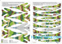 ART Model  Decal 1/72 for MiG-23UB