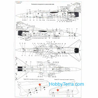 ART Model  Decal 1/72 for MiG-23UB