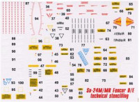 Authentic Decal  4801 Su-24M Fencer D