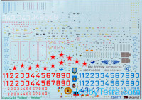 Begemot  72067 Decal 1/72 for Sukhoi Su-34 "Fullback"-"Hellduck"