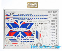 Big Planes kits  14401 CRJ 100 Delta Connection Comair