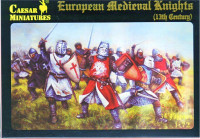 European Medieval Knights, 13th Century
