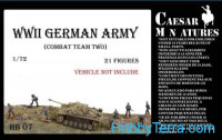 WWII German Army, combat team two