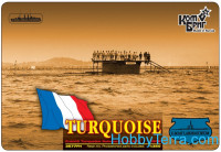 French Turquoise Submarine Early fit (Full Hull version)