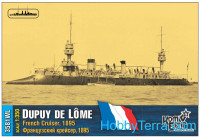 French Dupuy de Lome Cruiser, 1895 (Water Line version)