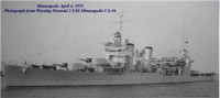 Combrig  70287 USS Minneapolis Heavy Cruiser