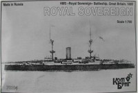 HMS Royal Sovereign Battleship, 1889