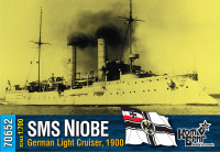 German Niobe Light Cruiser, 1900