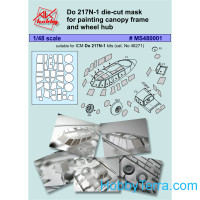 Painting masks 1/48 for Do 217N-1, for ICM 48271 kit