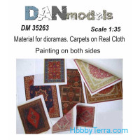 Material for dioramas. Carpets on Real Cloth. Painting on both sides #3