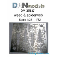 Photo-etched set 1/35 Weed and spiderweb