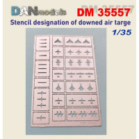 Stencil designation of downed air targets
