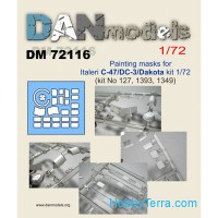 Mask for C-47/DC-3/Dakota Italeri kit