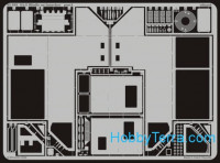 Eduard  EDBIG-3529 Photo-etched set BIG-ED 1/35 SA-2 missile & ZiL-157 truck, for Trumpeter kit