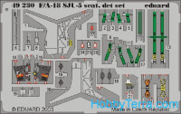 Eduard  4807 Photo-etched set BIG-ED 1/48 F-18C HORNET, for Hasegawa kit