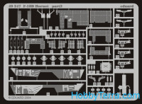 Eduard  4825 Photo-etched set BIG-ED 1/48 F-18D Hornet, for Hasegawa kit