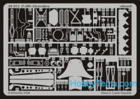 Eduard  4876 Photo-etched set BIG-ED 1/48 P-39/P-400 Airacobra, for Hasegawa kit