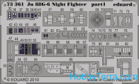 Eduard  7271 Photo-etched set BIG-ED 1/72 Ju 88G-6, for Hasegawa kit