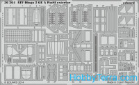 Photo-etched set 1/35 ATF Dingo 2 GE A PatSi exterior, for Revell kit