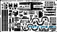 Photo-etched set 1/48 F-4J/S Phantom II, for Hasegawa kit